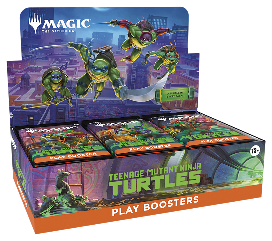 Teenage Mutant Ninja Turtles Play Booster Display