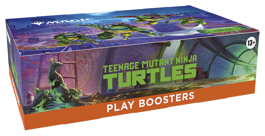 Teenage Mutant Ninja Turtles Play Booster Display